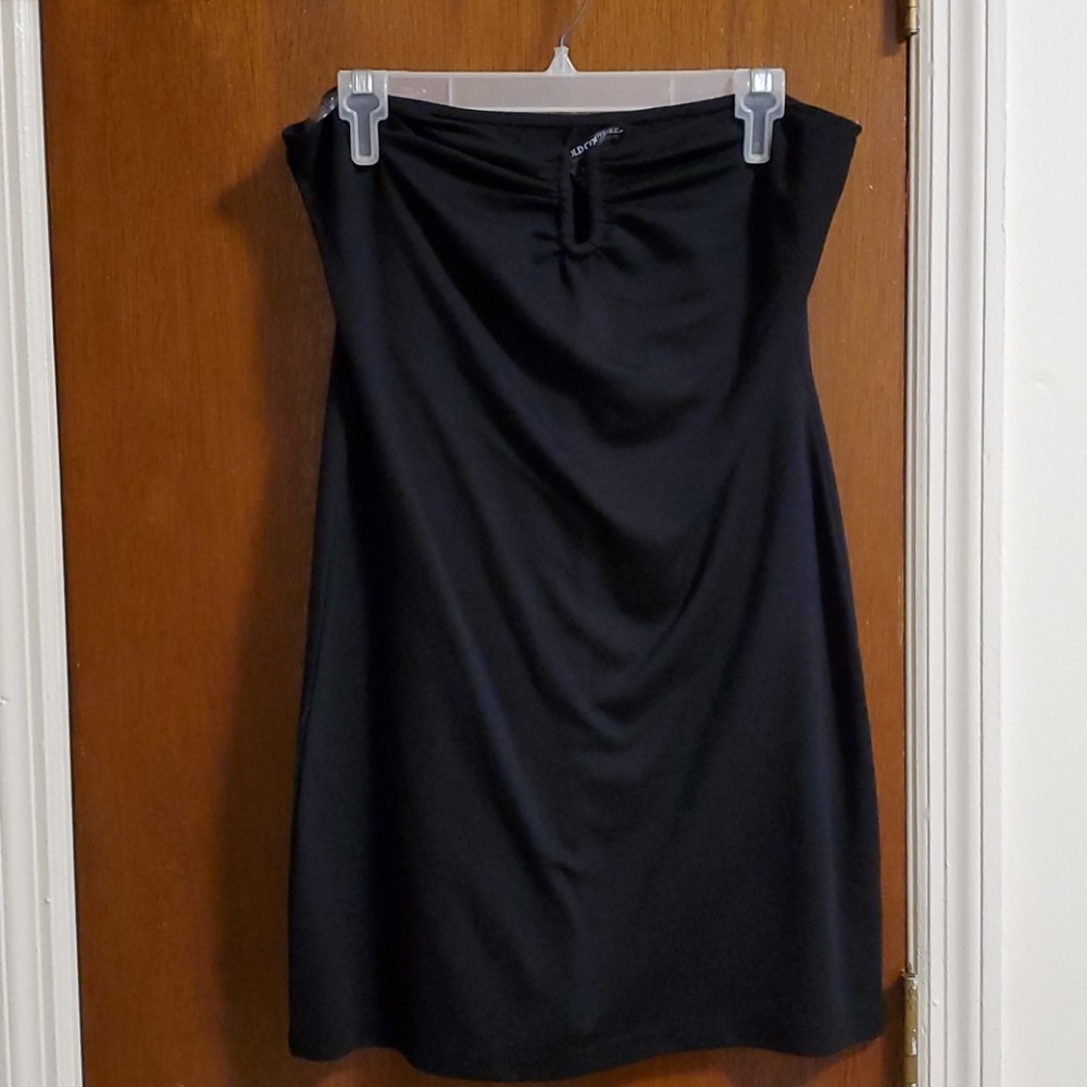 Strapless tube dress
